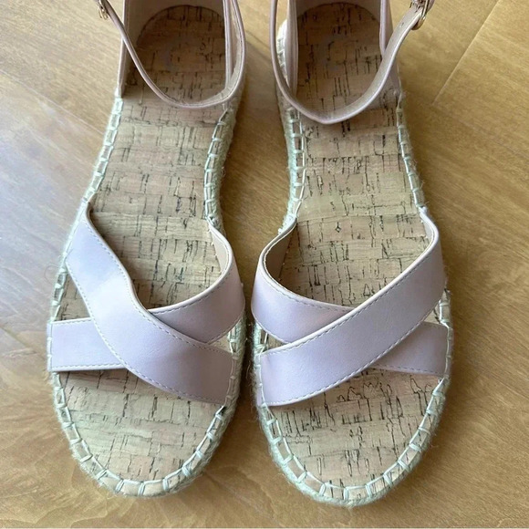 Journee Collection Lyddia Espadrille Sandal, Blush/Light Pink, Size 10M - Picture 6 of 14